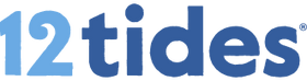12 Tides blue text Logo