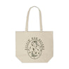 Canvas Shopping Tote Kelpin' Our Oceans - front