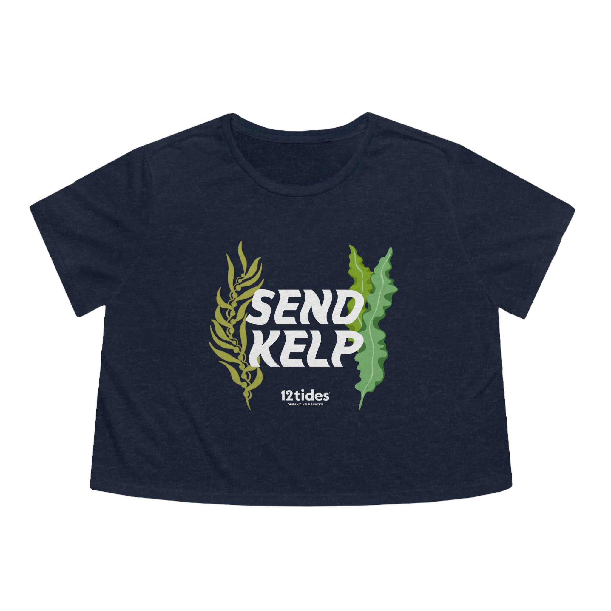 Send Kelp Crop Top