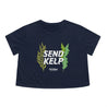 Send Kelp Crop Top - front